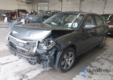 2009 Kia Optima Lx from USA, damaged, VIN KNAGE228095338168